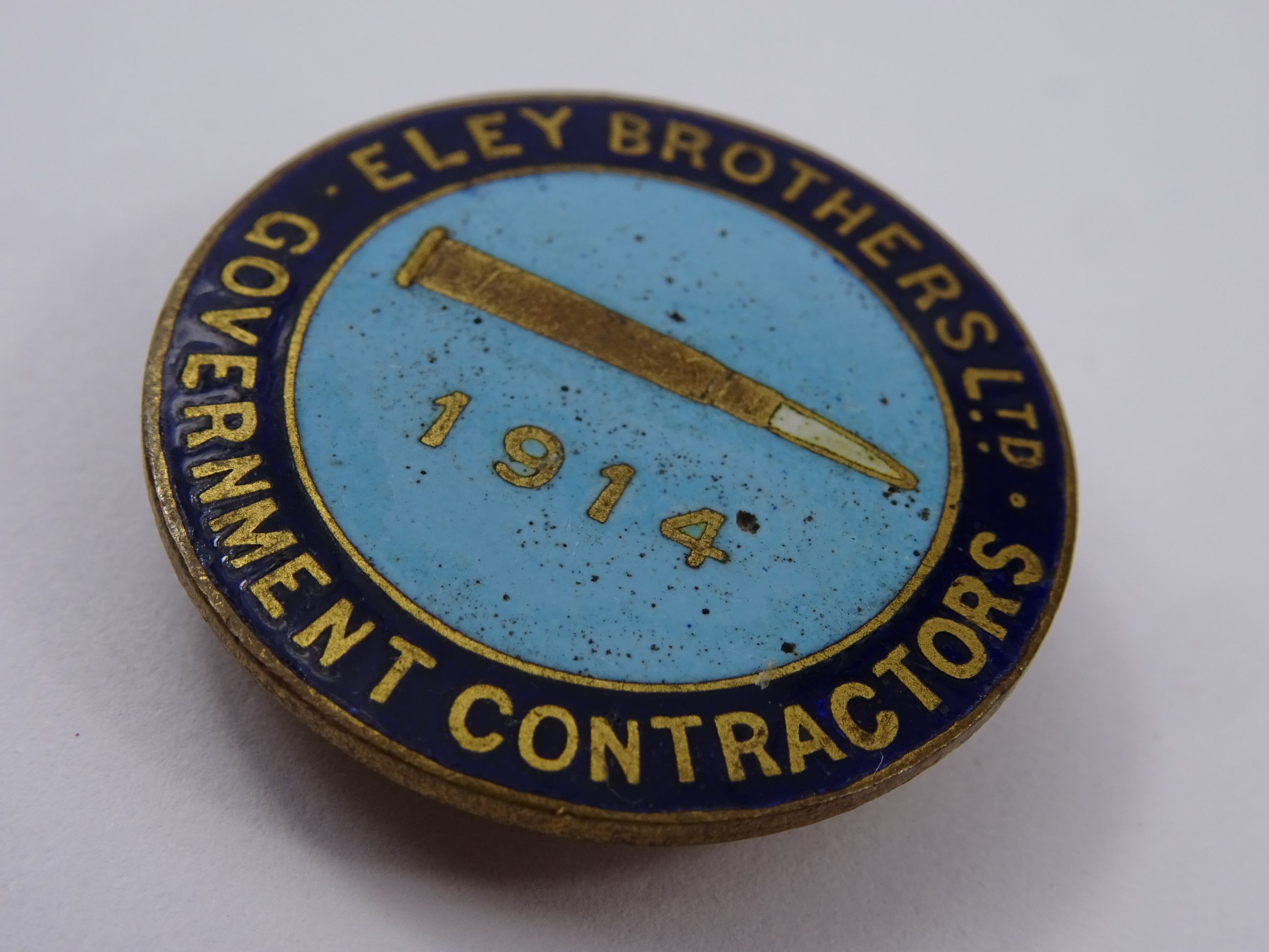ELEY Enamel Tie Pin Badge 